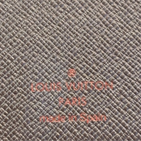 Louis Vuitton Pocket Agenda Cover Damier Ebene canvas - Picture 8 of 9